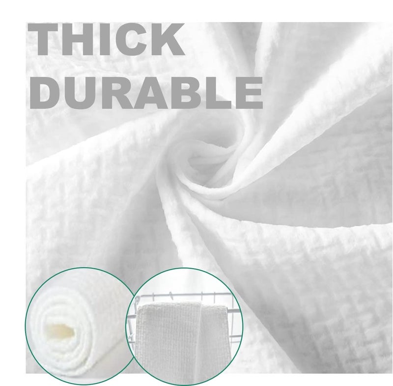QUALIALL Premium Compressed Towels, Pure Cotton Portable Washcloth for Camping or Travel… - Image 3